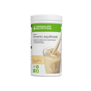 batido Herbalife Fórmula 1 de vainilla